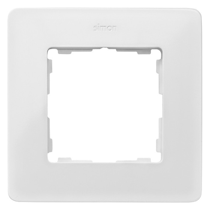 Рамка 1 пост Simon SIMON 82 DETAIL, белый, 8200610-029