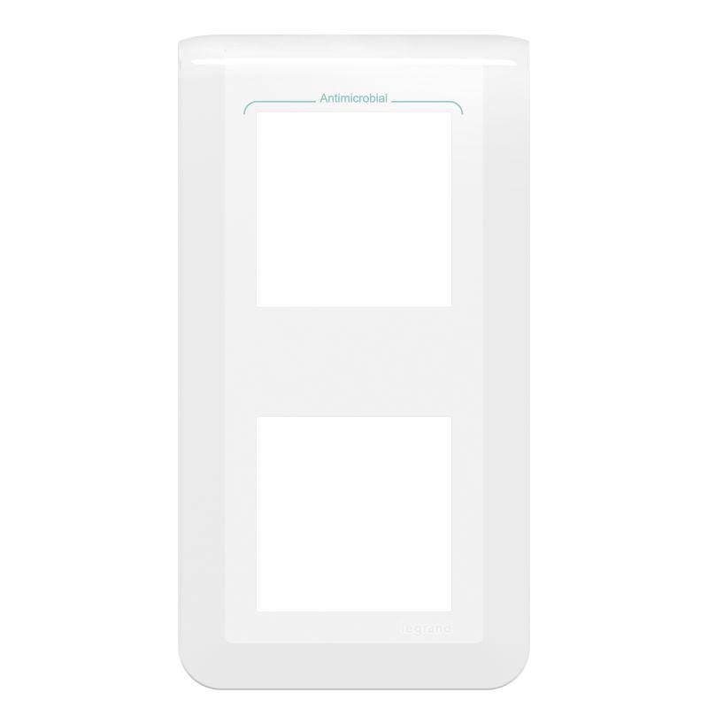 Рамка 2х2мод. Mosaic верт. антибактер. Leg 078723L