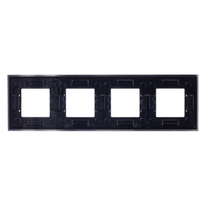 Рамка 4 поста ABB ZENIT, стальной, 2CLA227400N4001