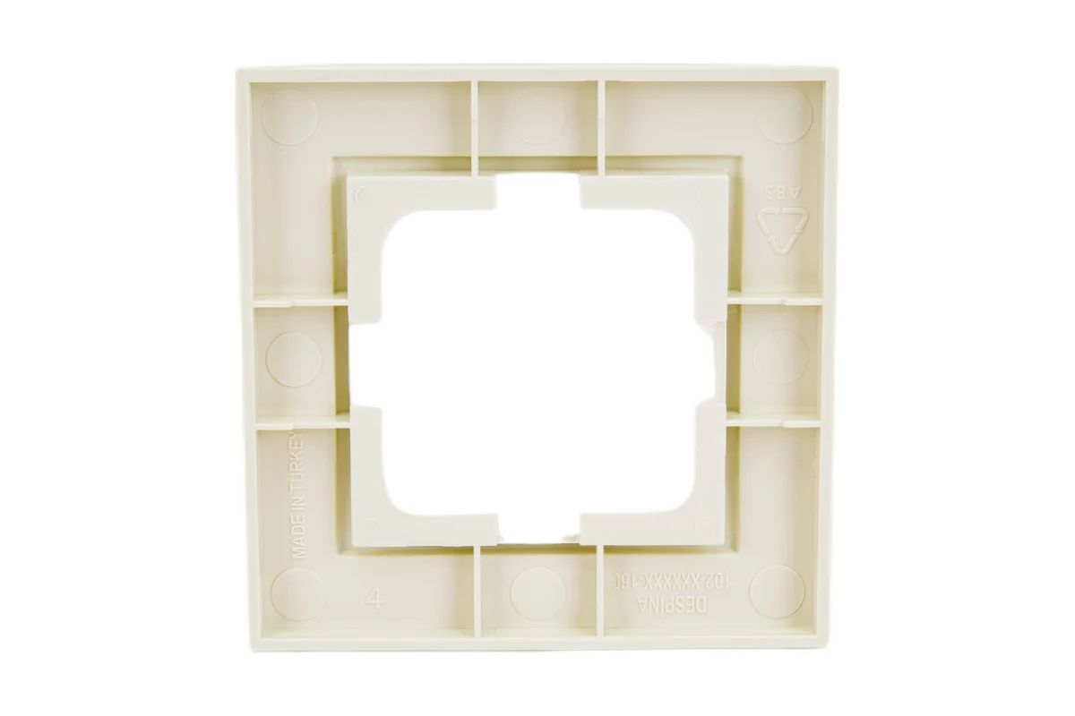 Рамка на 1 пост Mono Electric Despina крем 102-170000-160