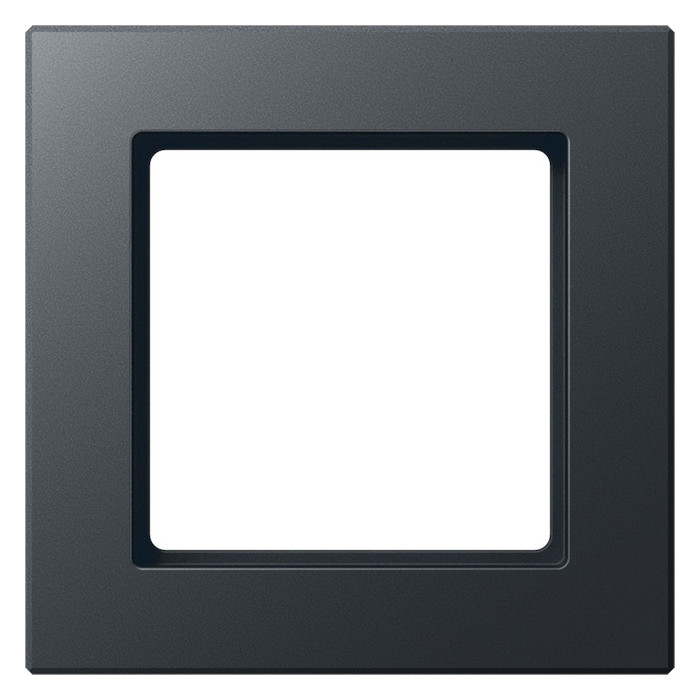 Рамка 1 пост Jung A CREATION, антрацит матовый, AC581BFANM
