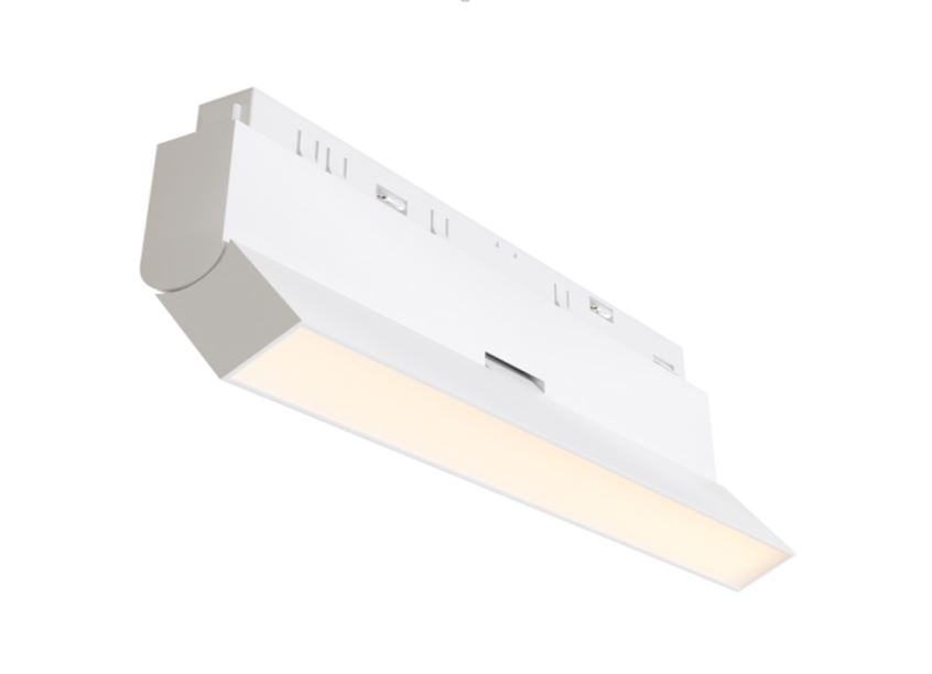 Светильник для магнитного шинопровода с широким углом рассеивания света MAGNET AM 422 LL-20A-18P-12W-4000K WH